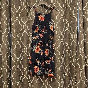 NWT! BCX Juniors Navy Floral Dress